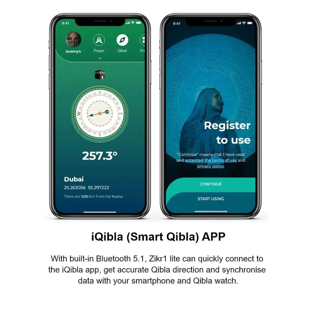 Smart Tasbih Ring | Digital Zikr Counter with Prayer Time Vibration Reminder