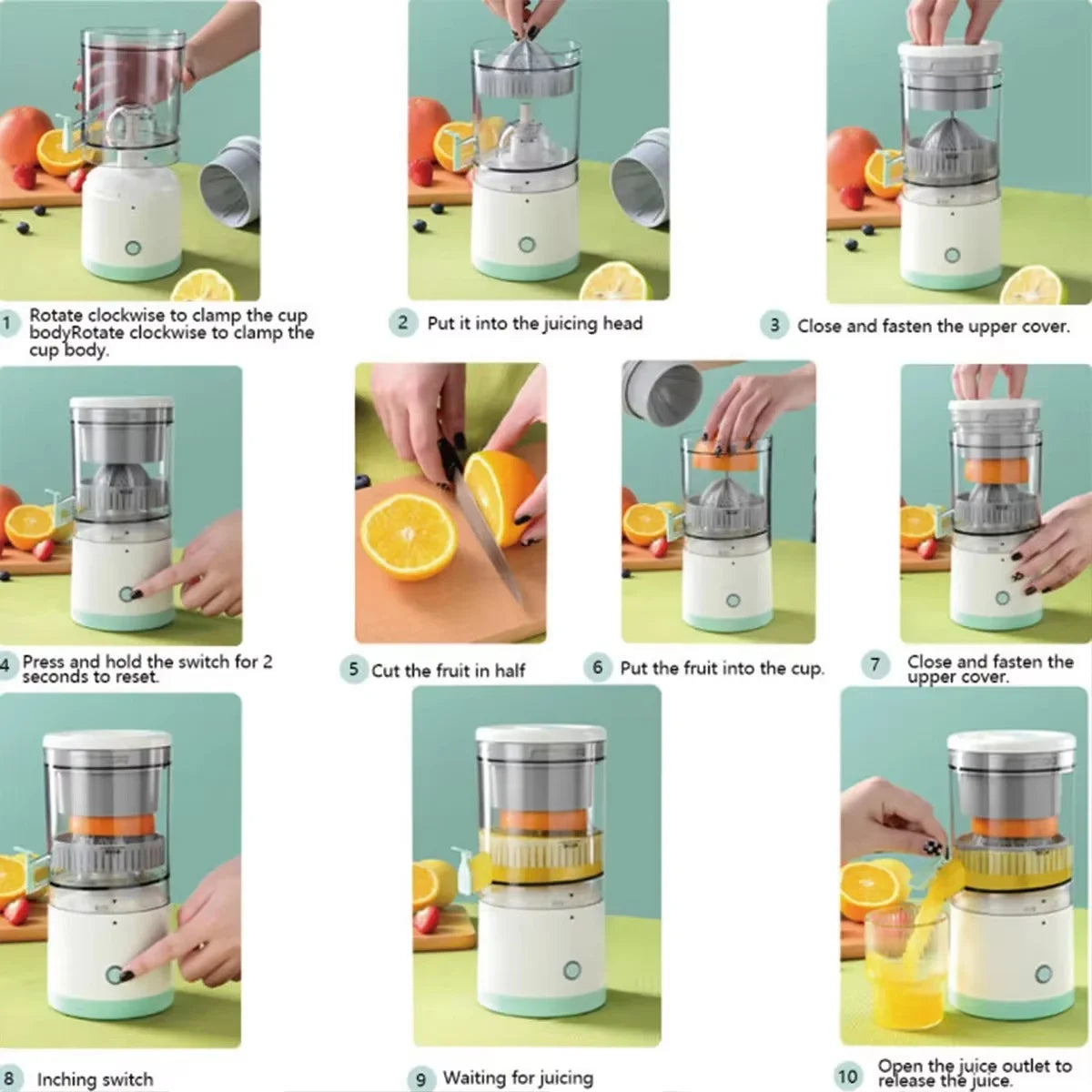 Smart Portable Juice Extractor